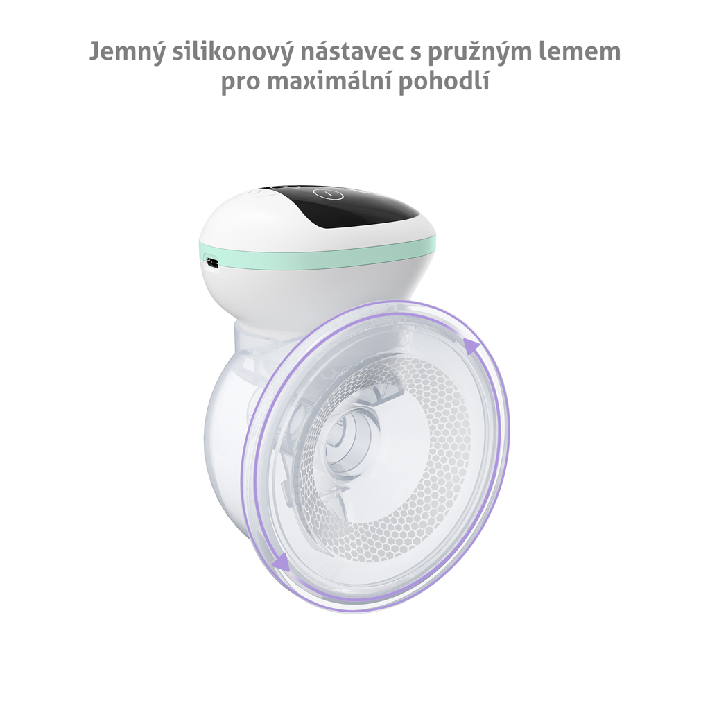 TRUELIFE Odsávačka materského mlieka elektrická handsfree Nutrio BP W5