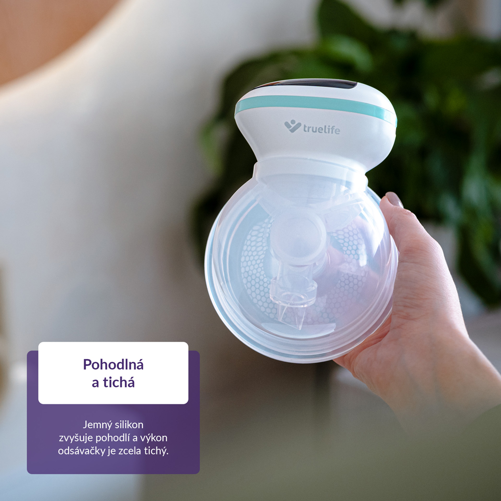TRUELIFE Odsávačka materského mlieka elektrická handsfree Nutrio BP W5