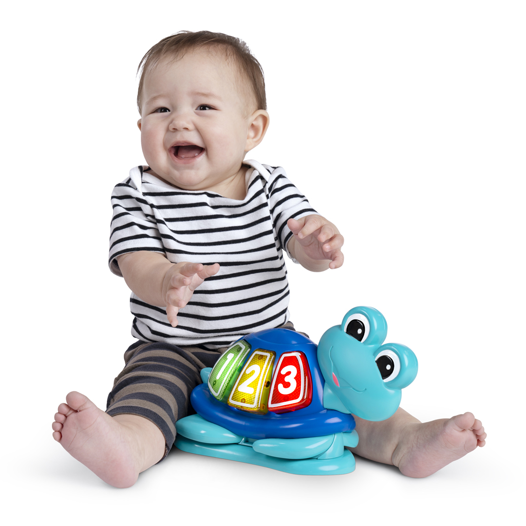 BABY EINSTEIN Skákadlo/Aktívne centrum 2v1 Curiosity Cove™ 6m+ do 11kg