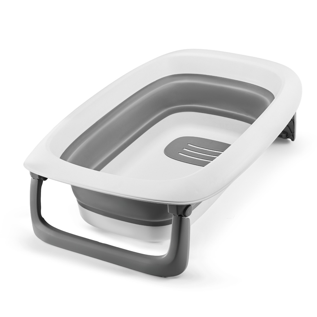 KINDERKRAFT Stolík prebaľovací s vaničkou Bubbly Grey