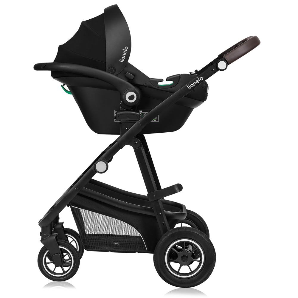 LIONELO Kombinovaný kočík Bianka 3v1 Beige Sand