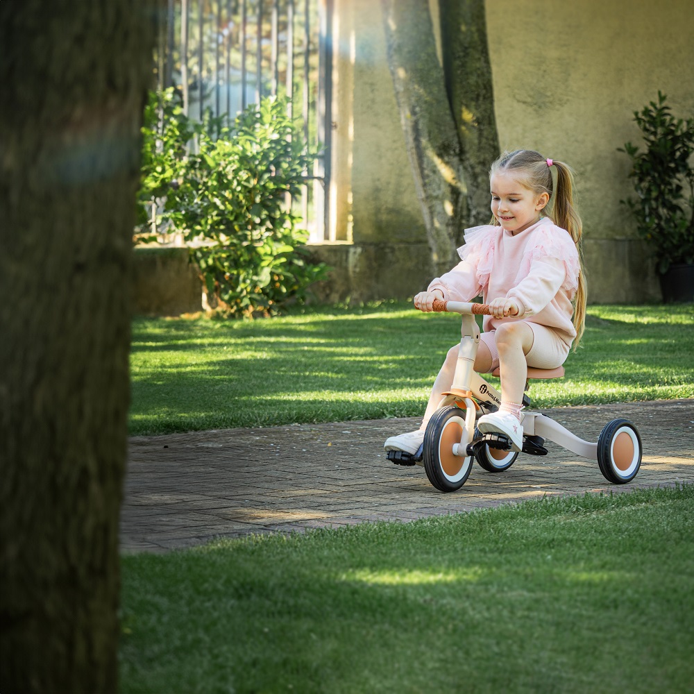 PETITE&amp;MARS Trojkolka multifunkčná 5v1 Turbo Desert Sand