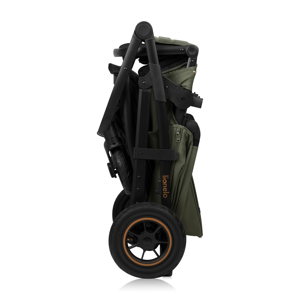 LIONELO Kočík kombinovaný Amber Plus 3v1 Green Forest