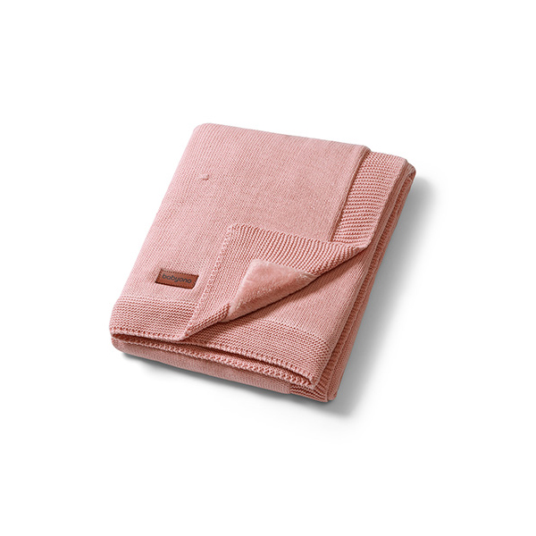 BABYONO Deka z prírodnej bavlny 75 × 100 cm pink 0m+