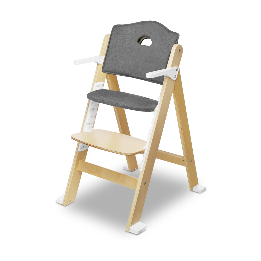 LIONELO Jedálenská stolička Floris White Natural