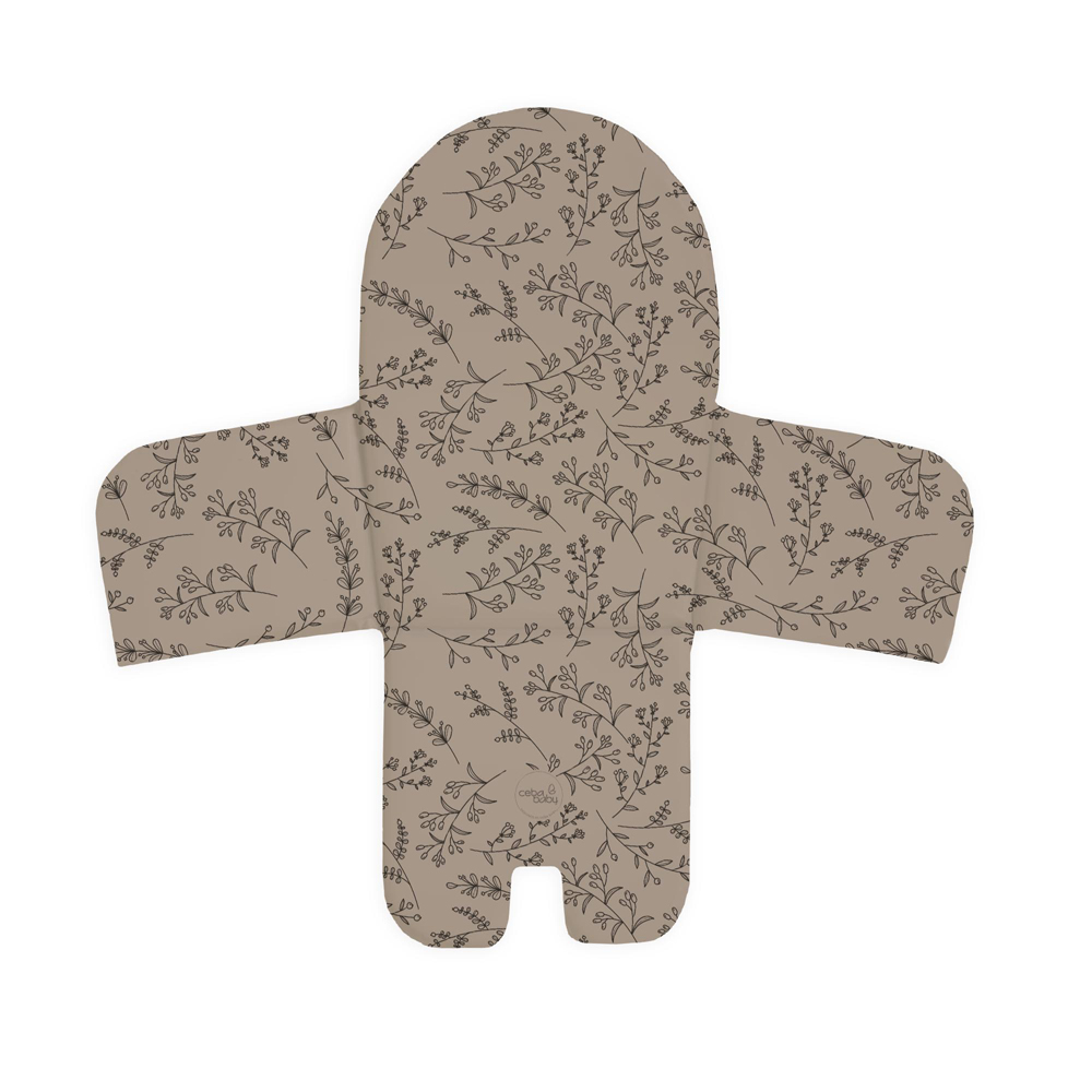 CEBA BABY Vložka do jedálenskej stoličky (38x28) Basic Flowers