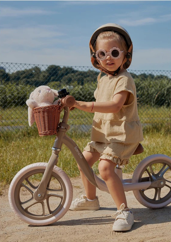 LIONELO Detské odrážadlo Alex Plus Beige Sand, 3r+