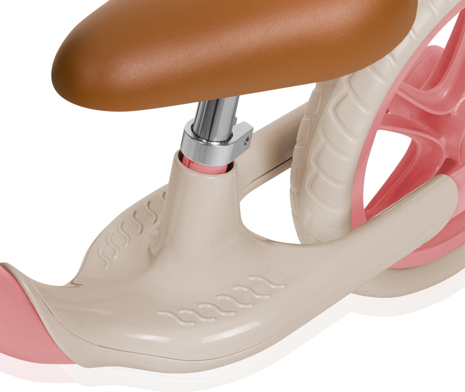 LIONELO Detské odrážadlo Alex Plus Pink Rose, 3r+