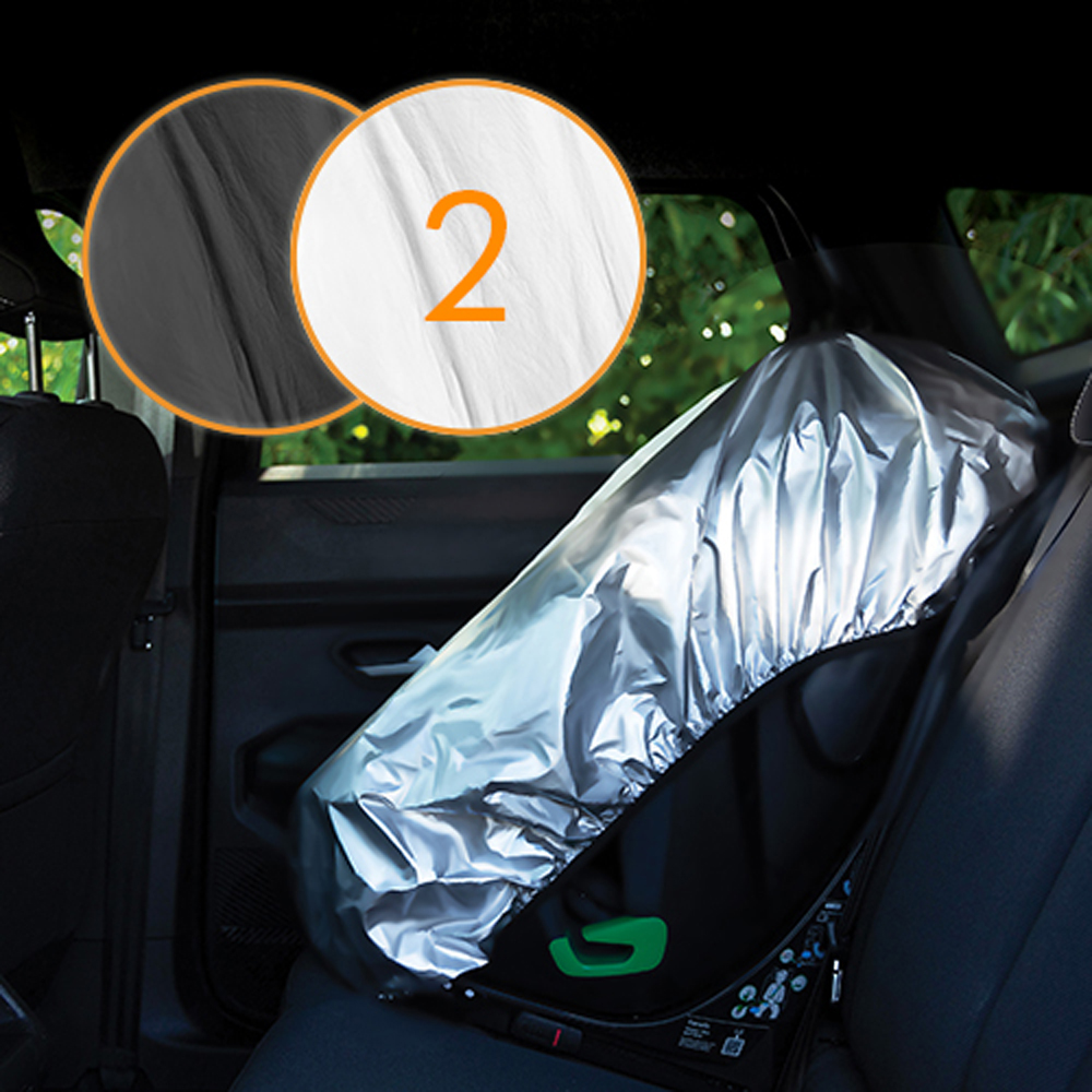 LIONELO Poťah na autosedačku ThermalCover Silver