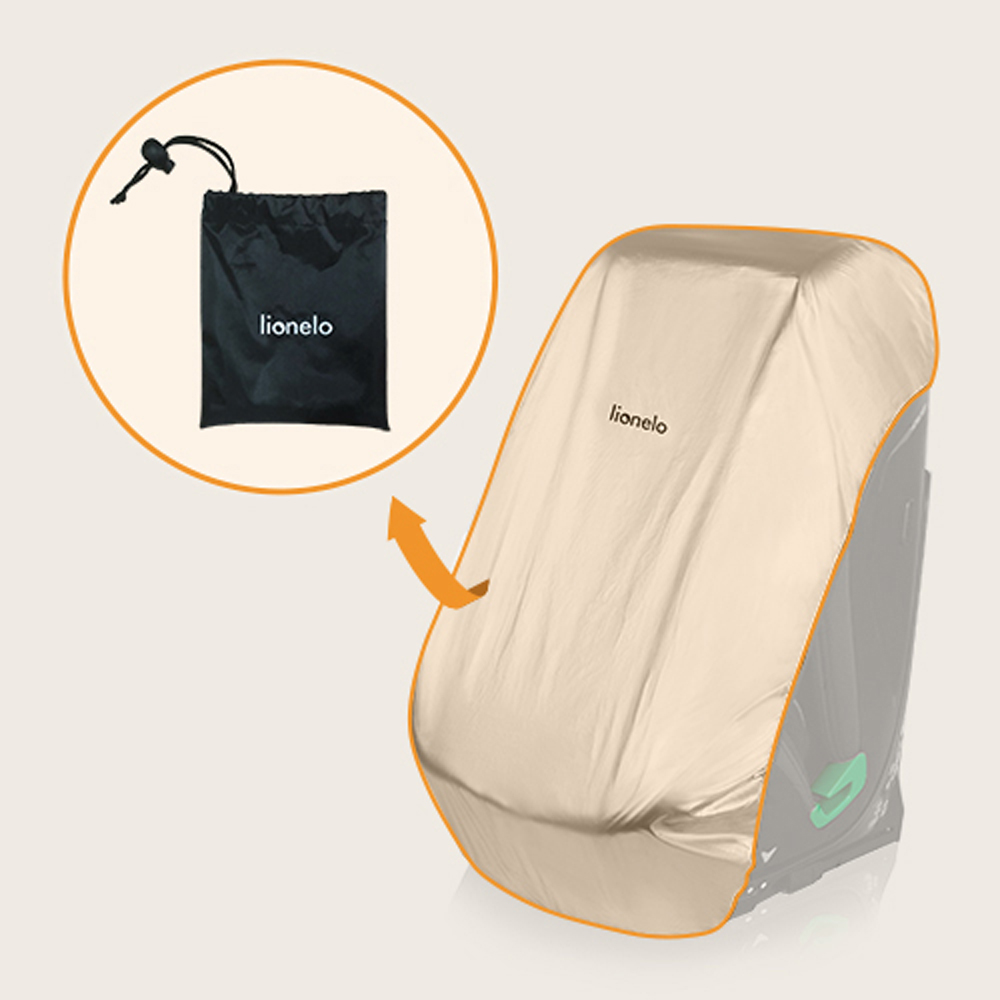 LIONELO Poťah na autosedačku ThermalCover Silver