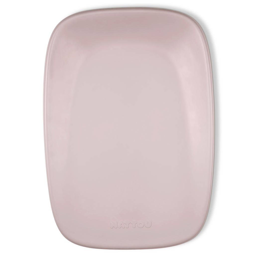 NATTOU Podložka prebaľovacia mäkká Softy Dusty pink bez BPA 50x70 cm