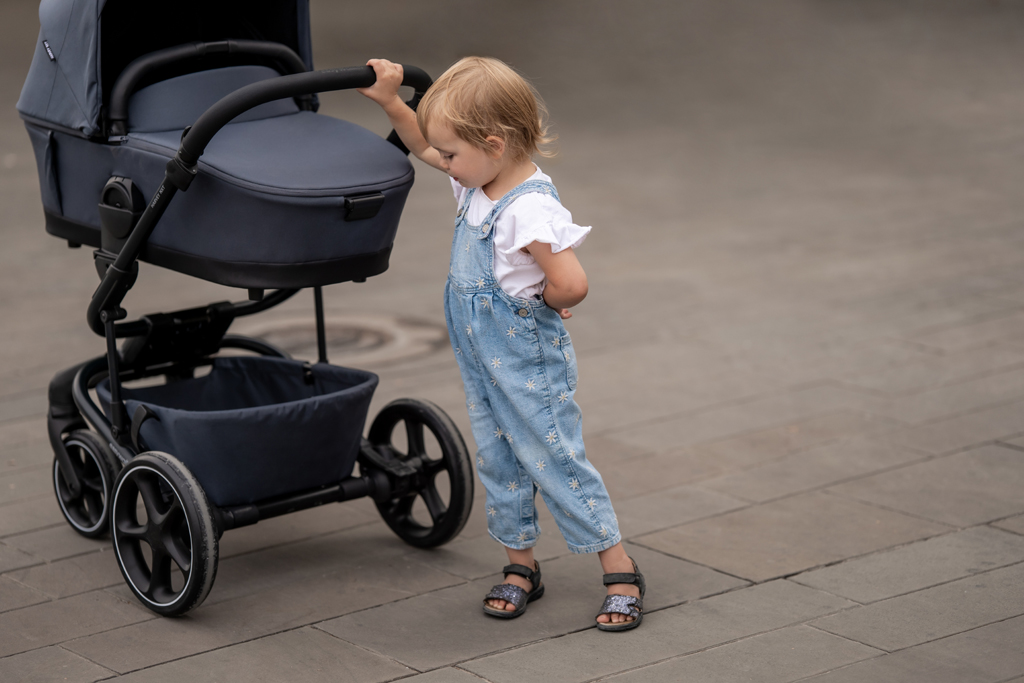 EASYWALKER Set XL kočík kombinovaný Harvey NXT s príslušenstvom Deep Blue