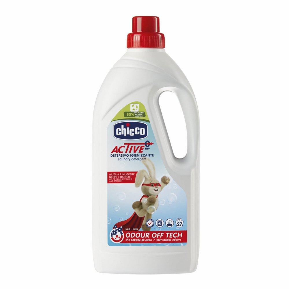 CHICCO Prostriedok prací gélový Active 1,5 l (27 praní) 0m+