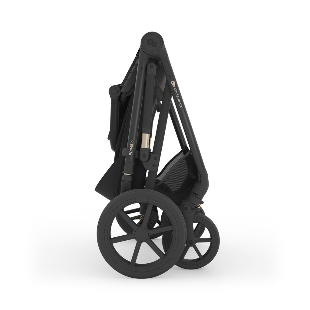 KINDERKRAFT Kočík kombinovaný 2v1 Prime 3 Venezian Black