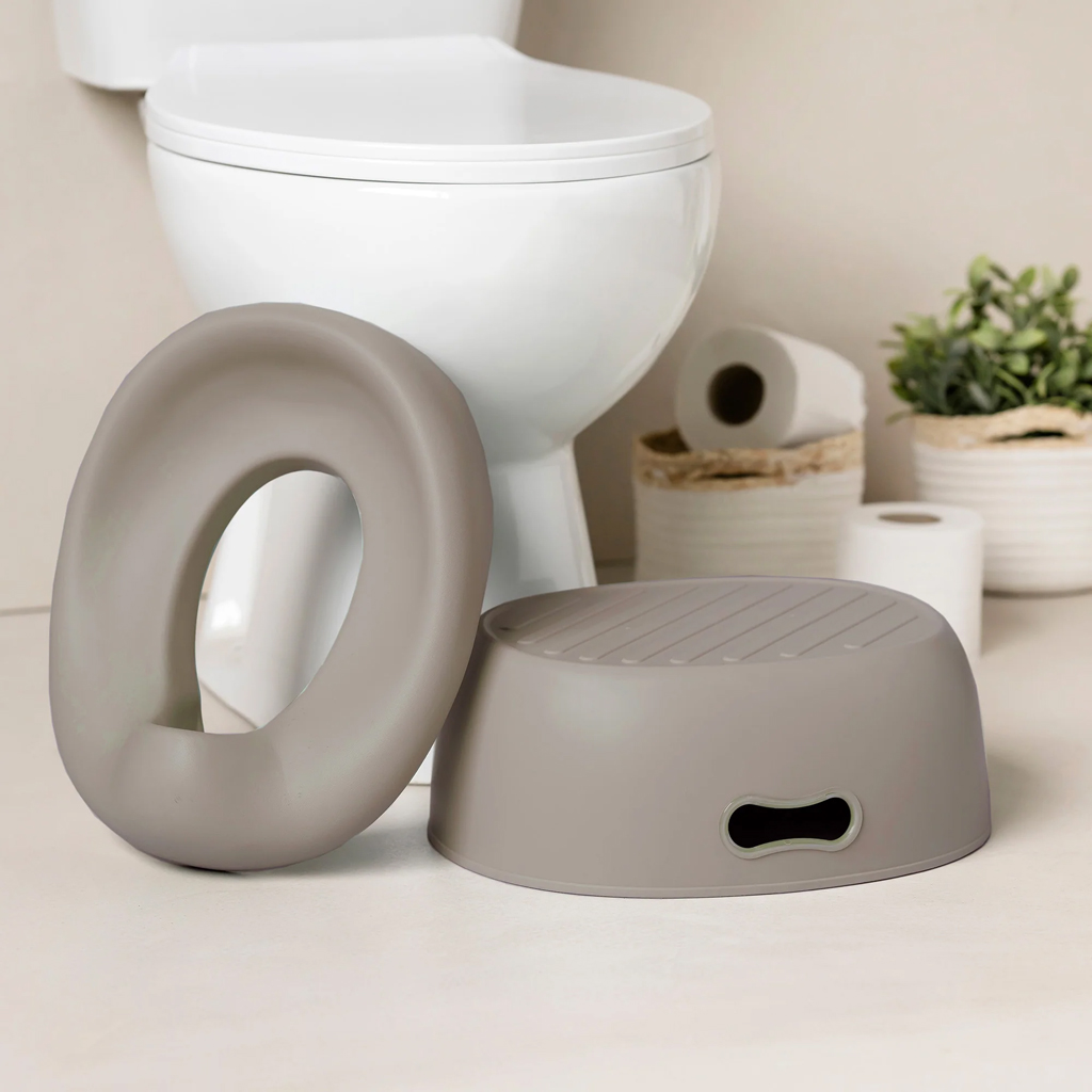 NATTOU Nočník učiaci 3v1 Potty Taupe