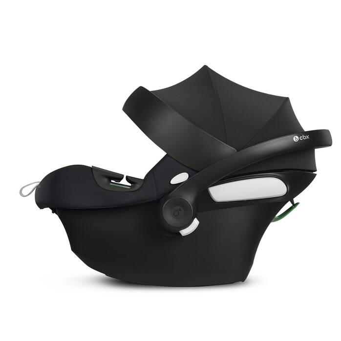 EASYWALKER Kočík kombinovaný Zoey Pure Black + CBX By CYBEX Aton B2 i-Size + základňa