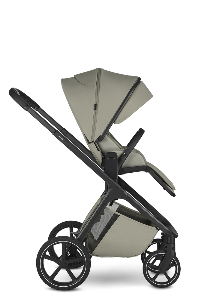 EASYWALKER Kočík kombinovaný Zoey Sage Green + CBX By CYBEX Aton B2 i-Size + základňa