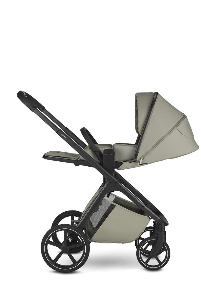EASYWALKER Kočík kombinovaný Zoey Sage Green + CBX By CYBEX Aton B2 i-Size + základňa