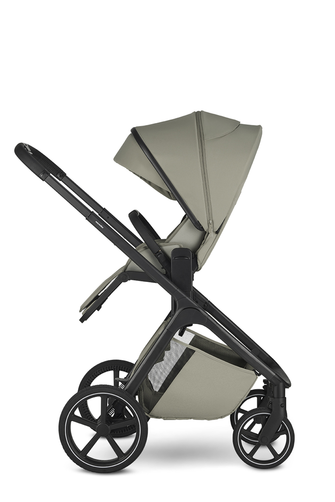 EASYWALKER Kočík kombinovaný Zoey Sage Green + CBX By CYBEX Aton B2 i-Size + základňa