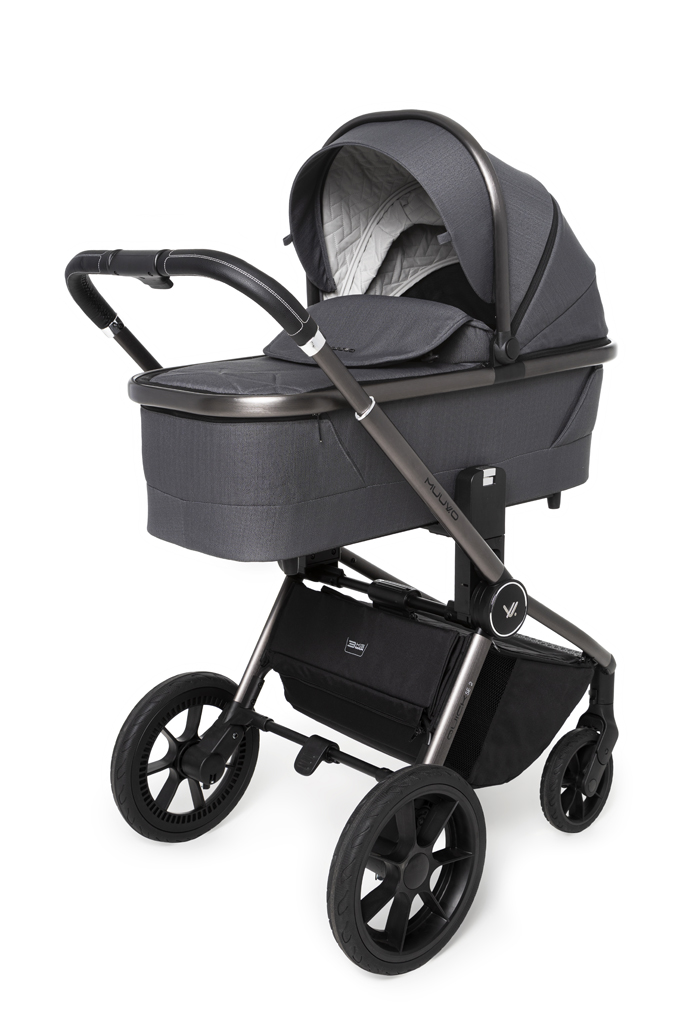 MUUVO SET Kočík 4v1 Quick SE 2 Diamond graphite set + CBX By CYBEX Aton B2 i-Size + základňa