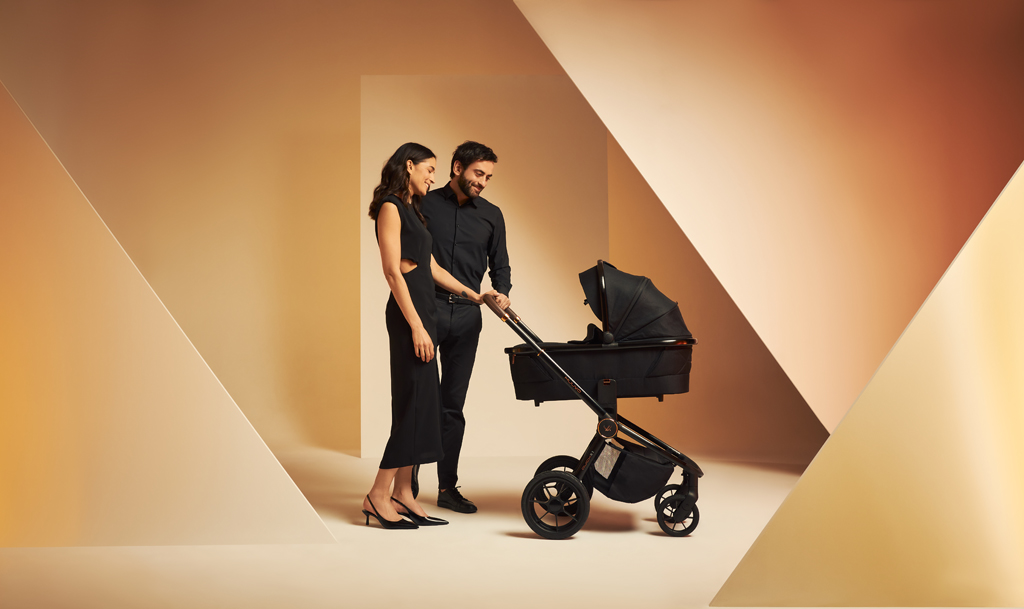 MUUVO SET Kočík 4v1 Quick SE 2 Sunset black set + CBX By CYBEX Aton B2 i-Size + základňa