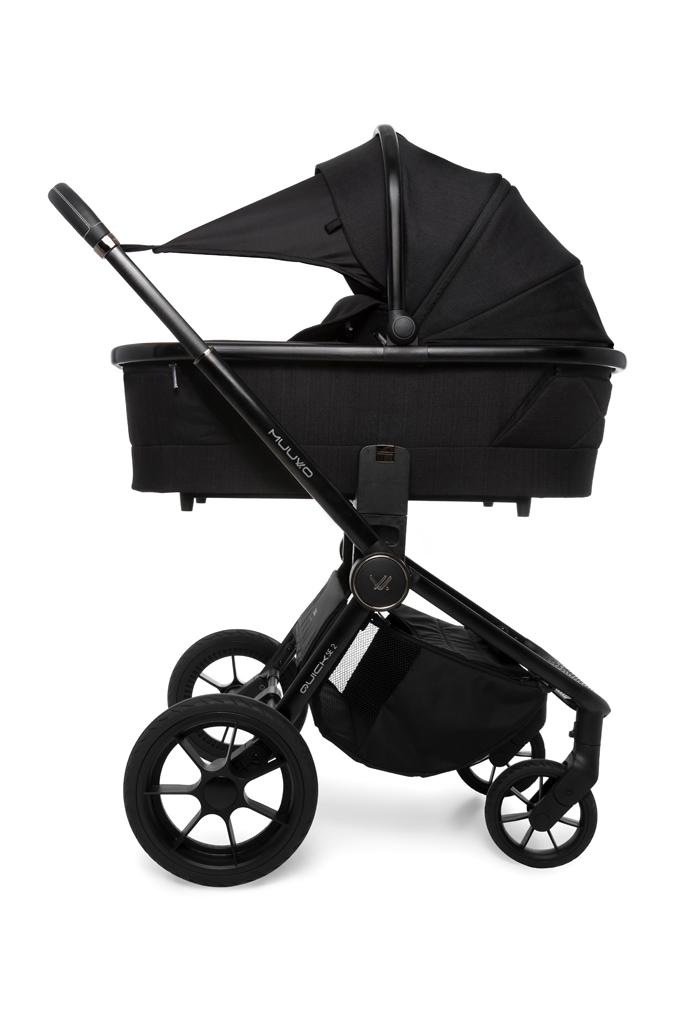 MUUVO SET Kočík 4v1 Quick SE 2 Sunset black set + CBX By CYBEX Aton B2 i-Size + základňa