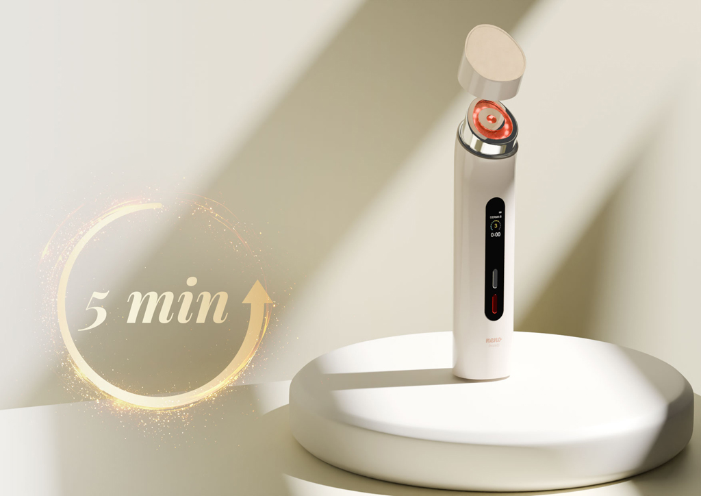 NENO Beauty Multifunkčný prístroj pre starostlivosť o tvár s mikroprúdmi a technológiou omladenia pl