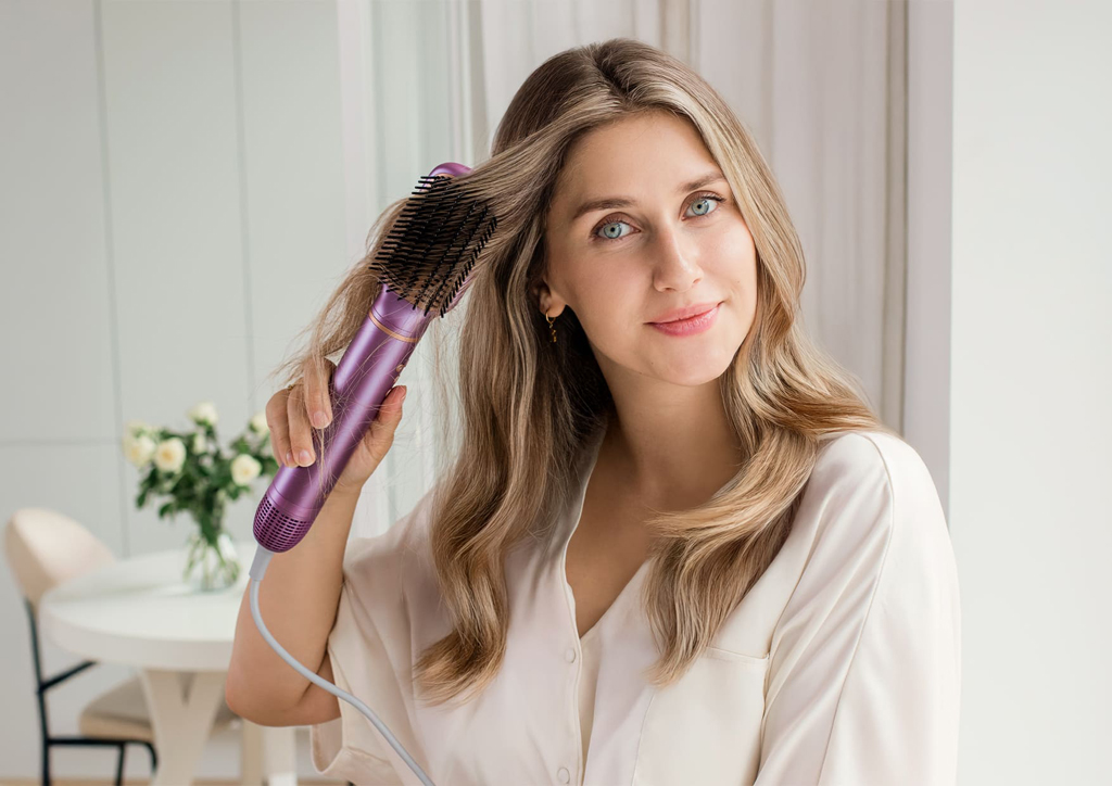 NENO Beauty Profesionálny fén s ionizáciou a kulmou Vio