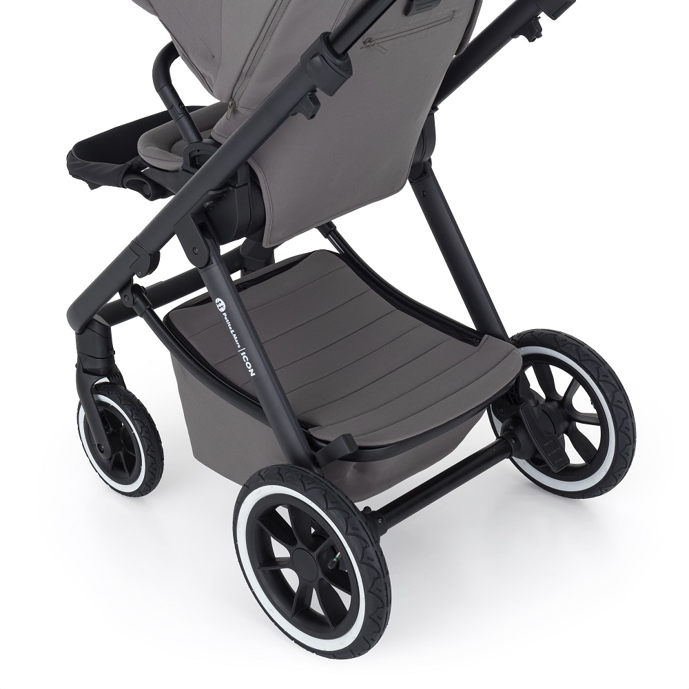 PETITE&amp;MARS SET Kočík 4v1 ICON Dove Grey LITE AIR + CBX By CYBEX Aton B2 i-Size