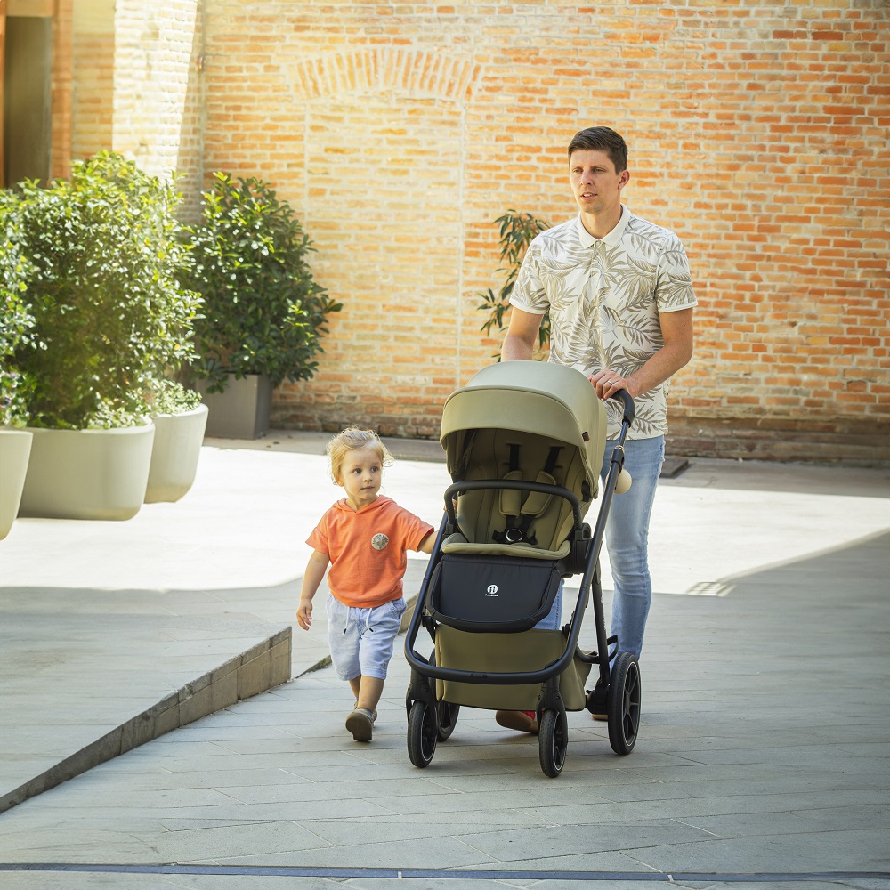 PETITE&amp;MARS SET Kočík 4v1 ICON Dove Grey LITE RWS + CBX By CYBEX Aton B2 i-Size