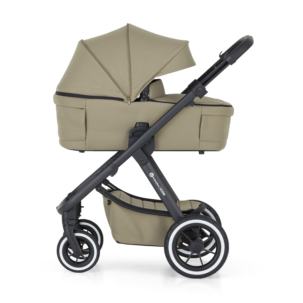 PETITE&amp;MARS SET Kočík 4v1 ICON Mossy Green LITE AIR + CBX By CYBEX Aton B2 i-Size