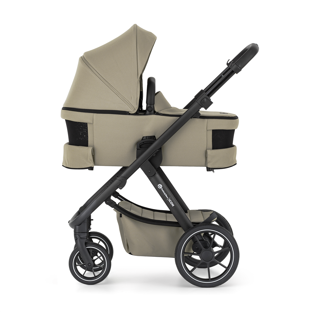 PETITE&amp;MARS SET Kočík 4v1 ICON Mossy Green LITE RWS + CBX By CYBEX Aton B2 i-Size