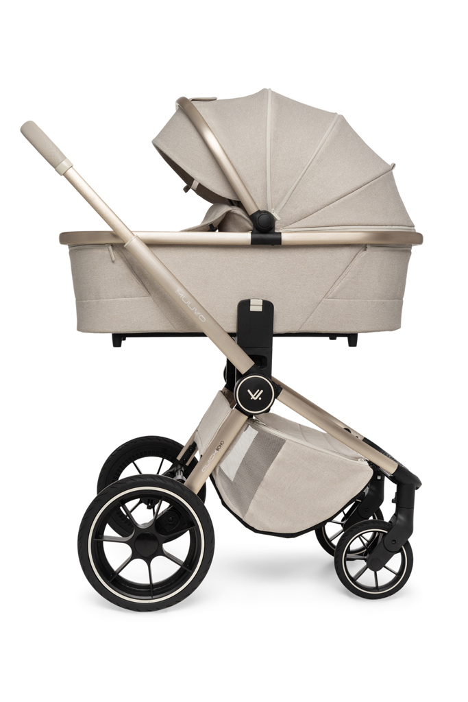 MUUVO SET Kočík 4v1 Quick Boho Beige set + CBX By CYBEX Aton B2 i-Size + základňa