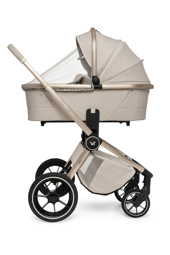 MUUVO SET Kočík 4v1 Quick Boho Beige set + CBX By CYBEX Aton B2 i-Size + základňa
