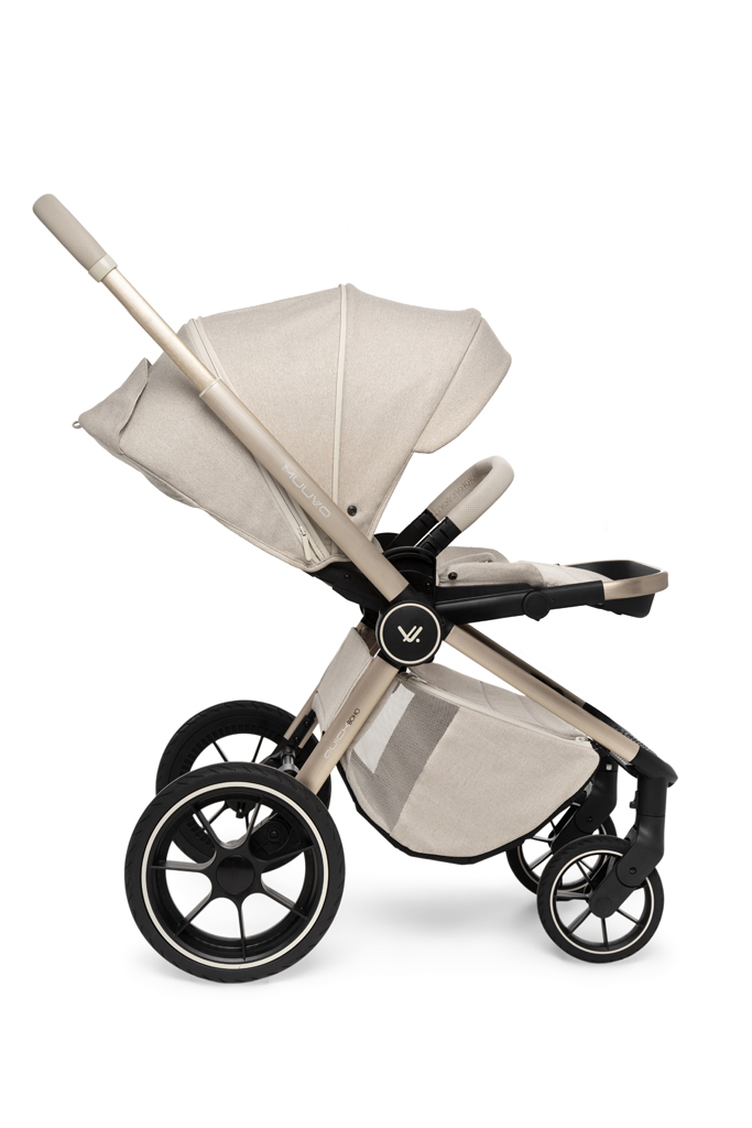 MUUVO SET Kočík 4v1 Quick Boho Beige set + CBX By CYBEX Aton B2 i-Size + základňa