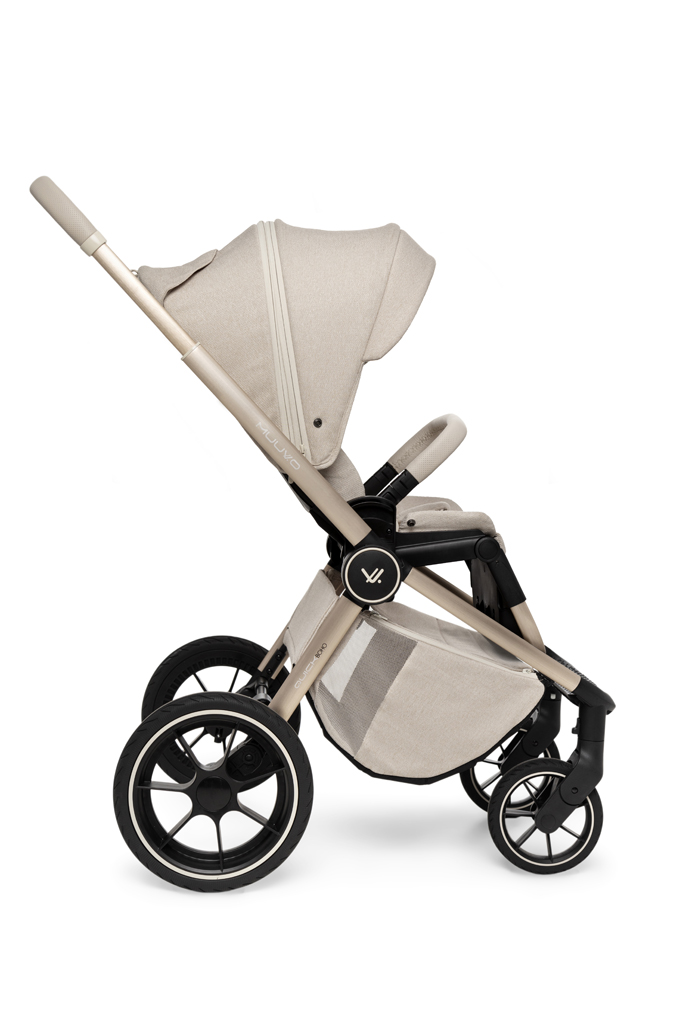 MUUVO SET Kočík 4v1 Quick Boho Beige set + CBX By CYBEX Aton B2 i-Size + základňa