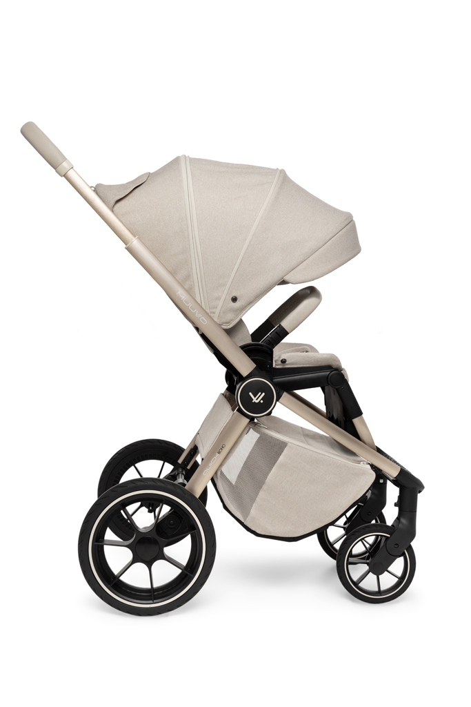 MUUVO SET Kočík 4v1 Quick Boho Beige set + CBX By CYBEX Aton B2 i-Size + základňa