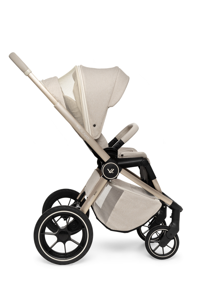 MUUVO SET Kočík 4v1 Quick Boho Beige set + CBX By CYBEX Aton B2 i-Size + základňa