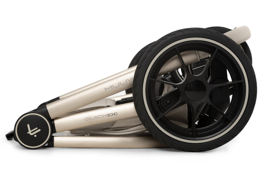 MUUVO SET Kočík 4v1 Quick Boho Beige set + CBX By CYBEX Aton B2 i-Size + základňa