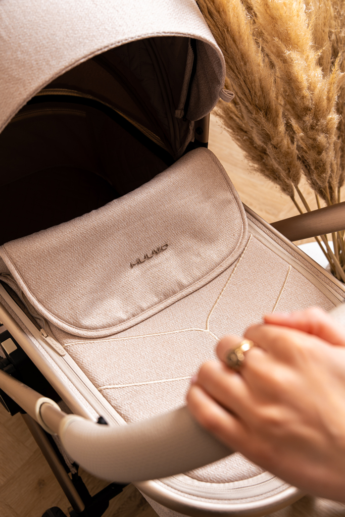 MUUVO SET Kočík 4v1 Quick Boho Beige set + CBX By CYBEX Aton B2 i-Size + základňa