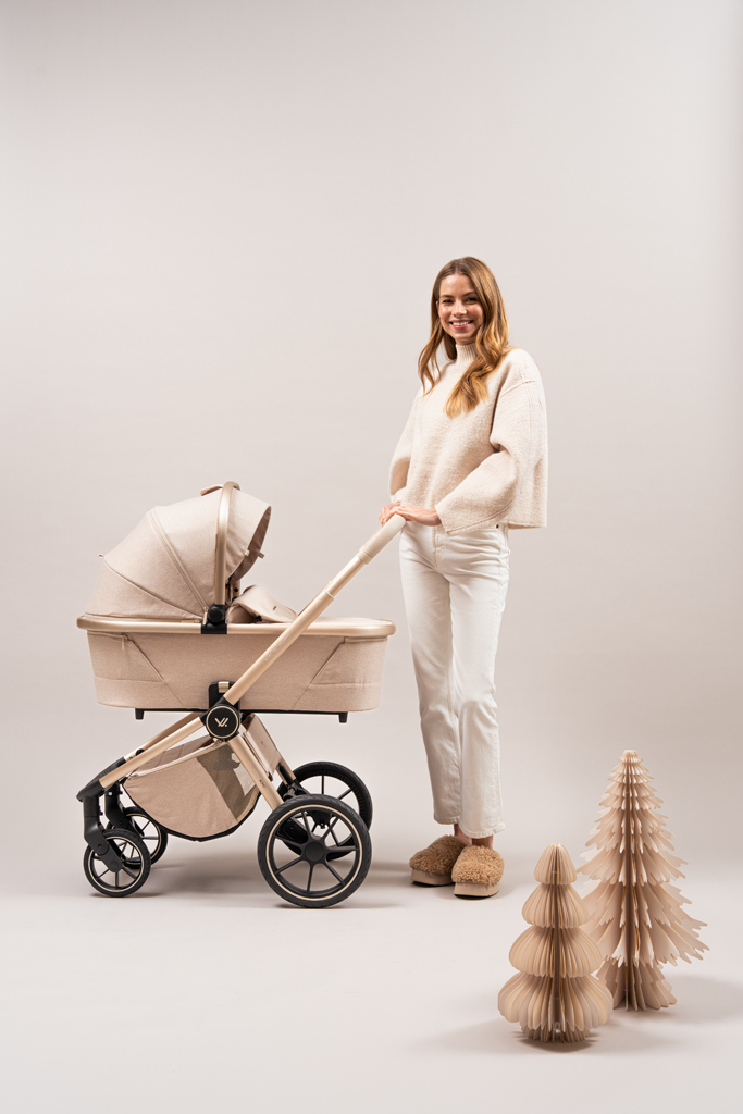 MUUVO SET Kočík 4v1 Quick Boho Beige set + CBX By CYBEX Aton B2 i-Size + základňa