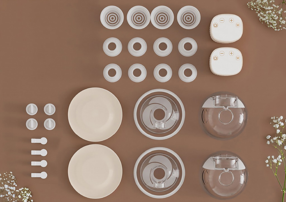 NENO Odsávačka materského mlieka duo elektrická Vento Twin