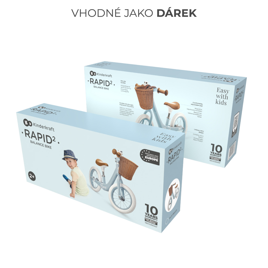 KINDERKRAFT SELECT Odrážadlo Rapid2 Blue Breeze