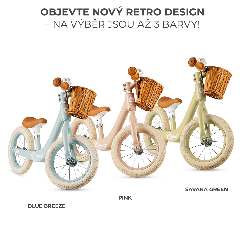 KINDERKRAFT SELECT Odrážadlo Rapid2 Blue Breeze