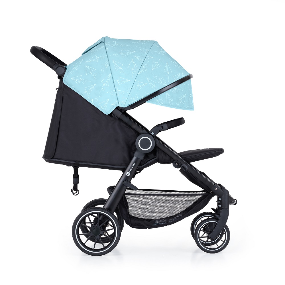 PETITE&amp;MARS Kočík Street+ RWS Black Limited 100 Airplane