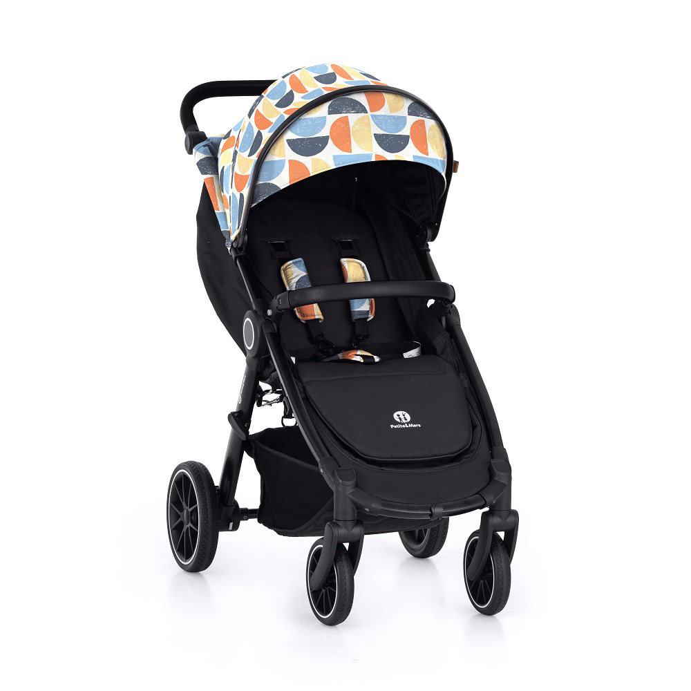 PETITE&MARS Kočík Street+ RWS Black Limited 100 Retro