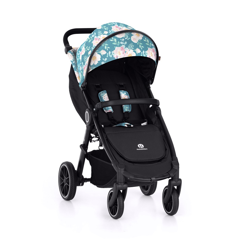 PETITE&amp;MARS Kočík Street+ RWS Black Limited 100 Roses