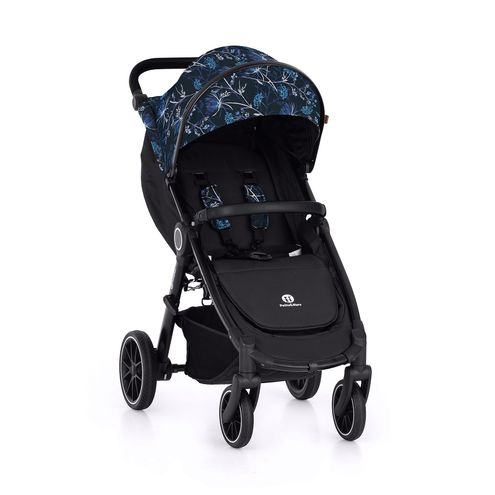 PETITE&amp;MARS Kočík Street+ RWS Black Limited 100 Stylish Beauty