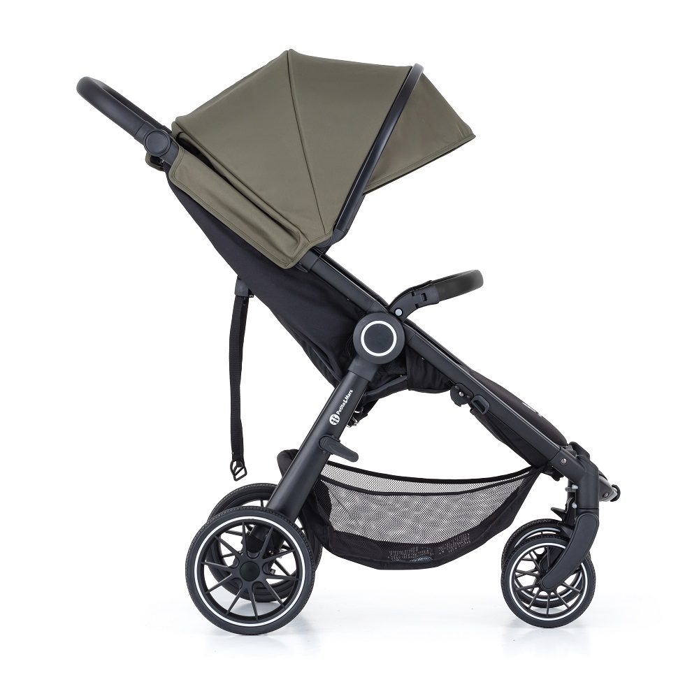 PETITE&amp;MARS Kočík Street+ RWS Black Mature Olive