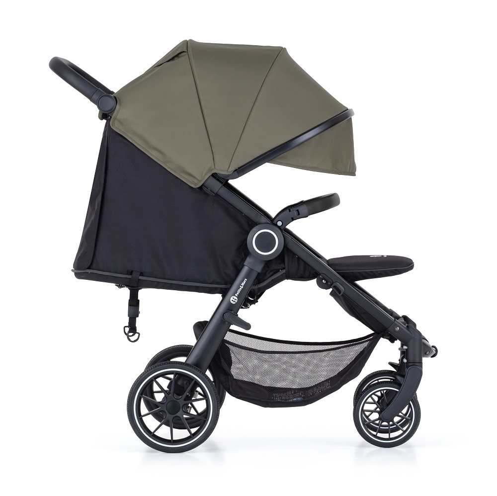 PETITE&amp;MARS Kočík Street+ RWS Black Mature Olive